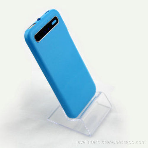 JP-S03 Li-polymer battery power bank with 4 LED power indicators and hidden inside cable